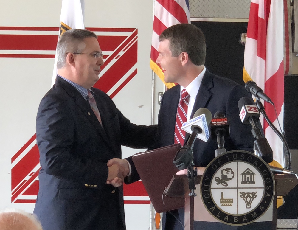 Tuscaloosa’s Mayor Maddox Names Randy Smith as New Fire and Rescue Chief