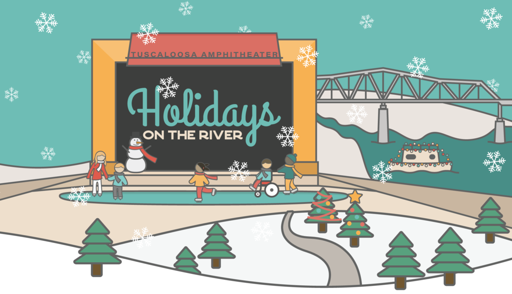 City of Tuscaloosa's Holidays on the River Returns to the Tuscaloosa Amphitheater
