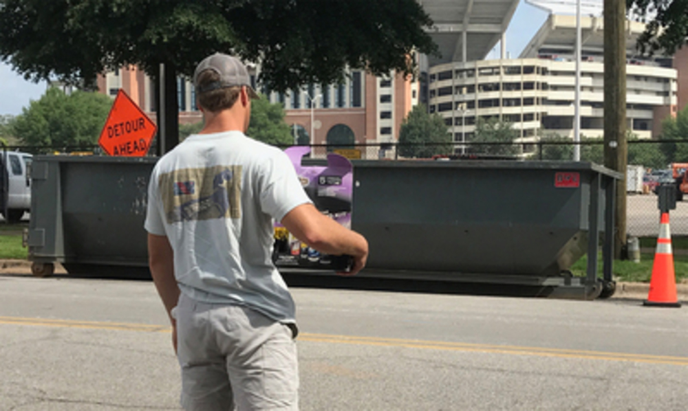 Additional dumpsters added to assist students during moving process