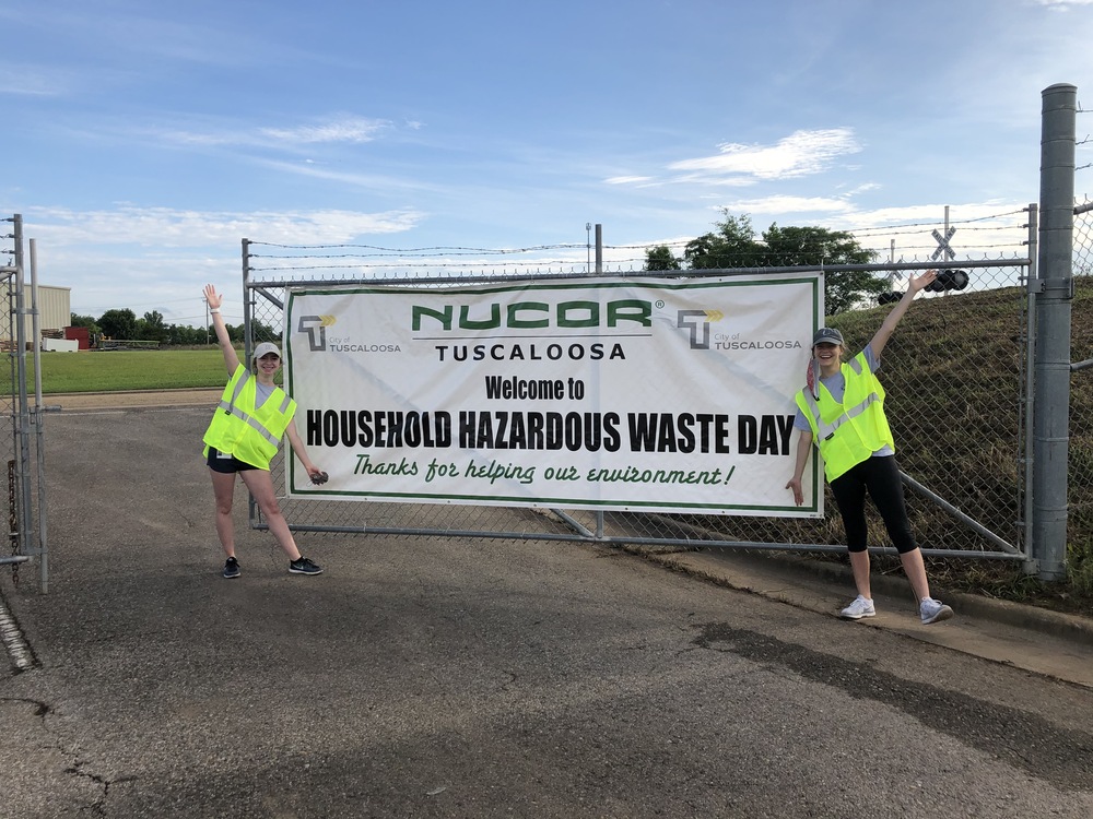 City of Tuscaloosa and Nucor to Host Household Hazardous Waste Disposal Day
