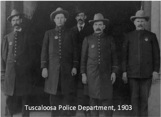 Tuscaloosa Police Department, 1903